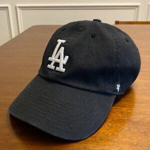 47 Brand Los Angeles Dodgers Clean Up Baseball Cap (black)